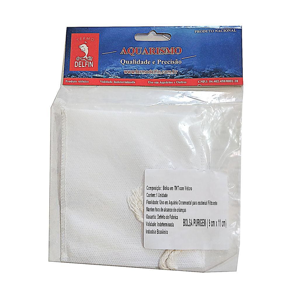 Bag de mídias DELFIN TNT 9x11cm purgien / phosban / rowaphos