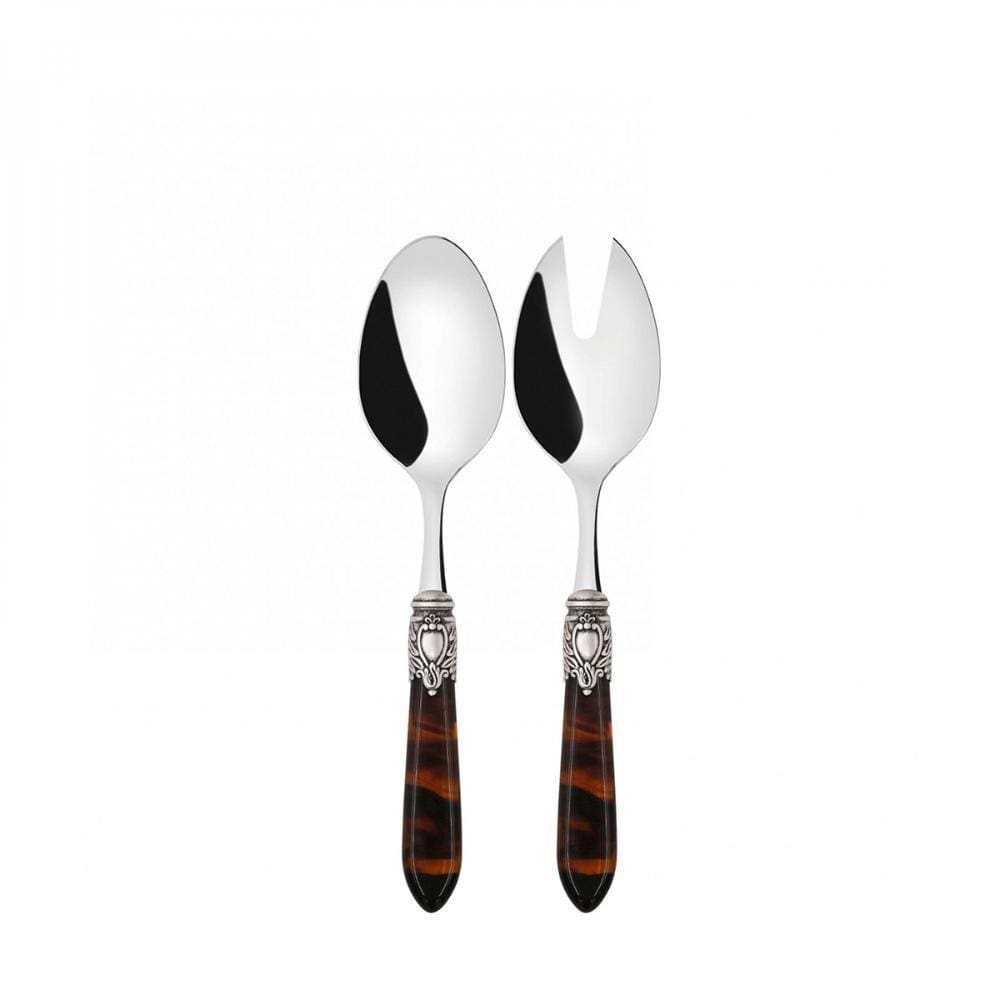 Jogo Para Salada 2 Peças Mesa Posta Inox Oxford Bugatti
