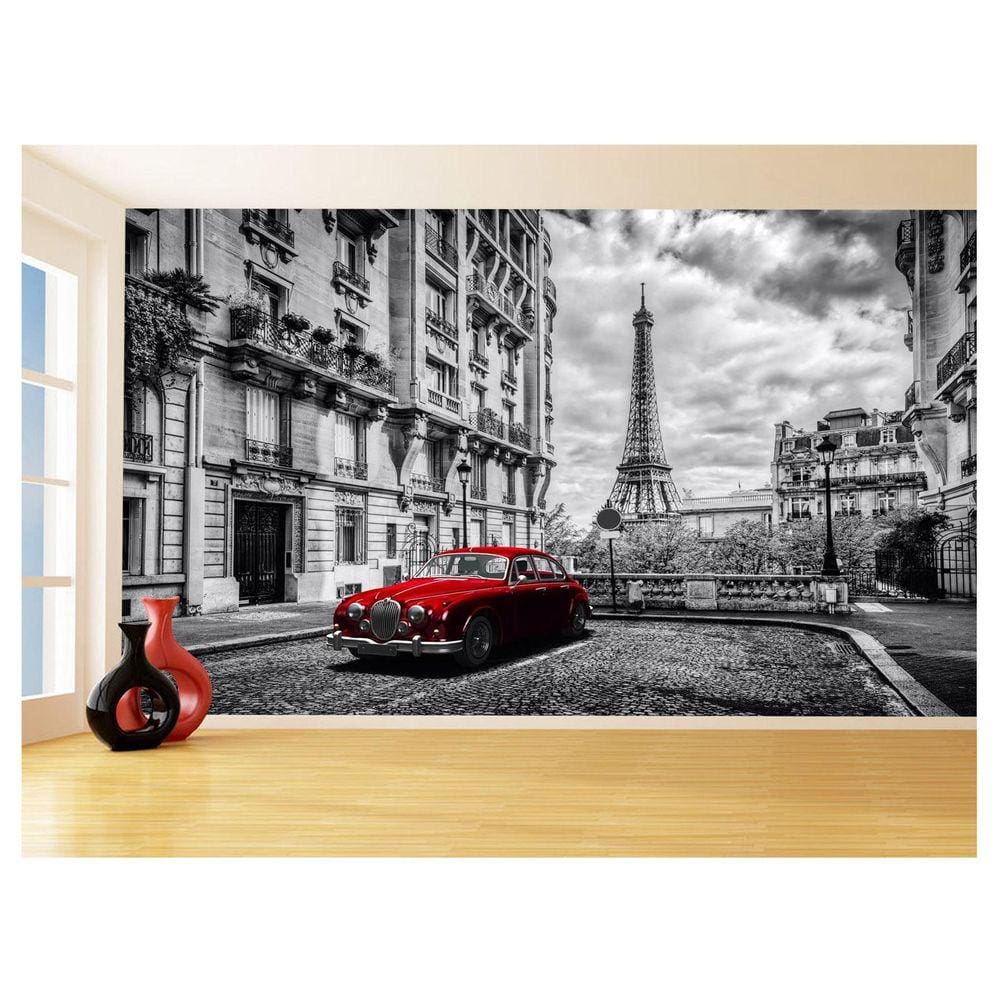 Papel De Parede Cidade Paris Torre Eiffel Sol 3,5M Ncd325