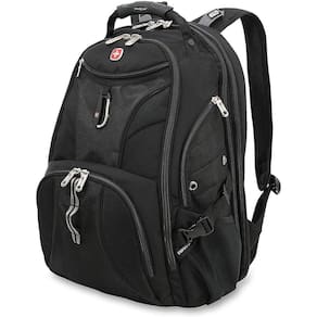 Mochila para laptop SwissGear 1900 Scansmart TSA 17, preta