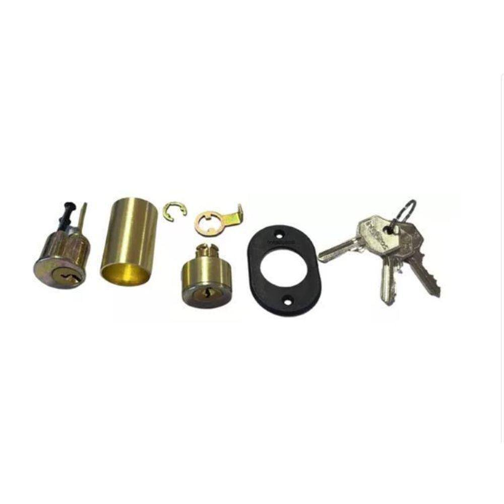 Kit Cilindro E Chave Fechadura Fx 500  Intelbras