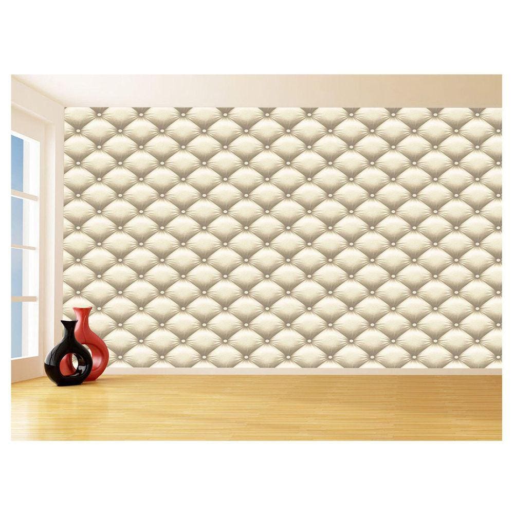 Papel De Parede 3D Estilo Tecido Capitonê Cores 3,5M Tcp06