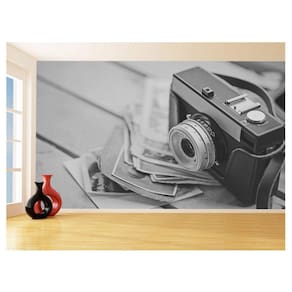Papel De Parede Arte Fotografia Máquina Antiga 3,5M Tra98