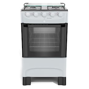 Fogão Mueller 4 bocas Branco com acendimento automático MFI4BB