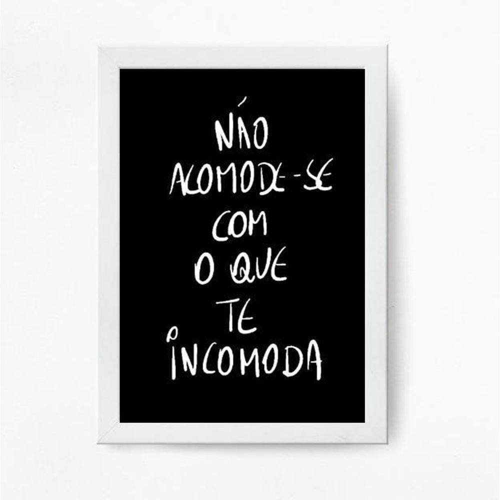 Quadro decorativo Don Quixote 45x34cm - Vidro
