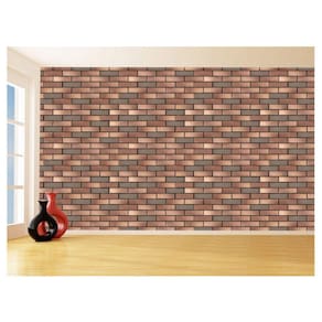 Papel De Parede 3D Tijolo Sala Tijolinho Vista 3,5M Xbr25