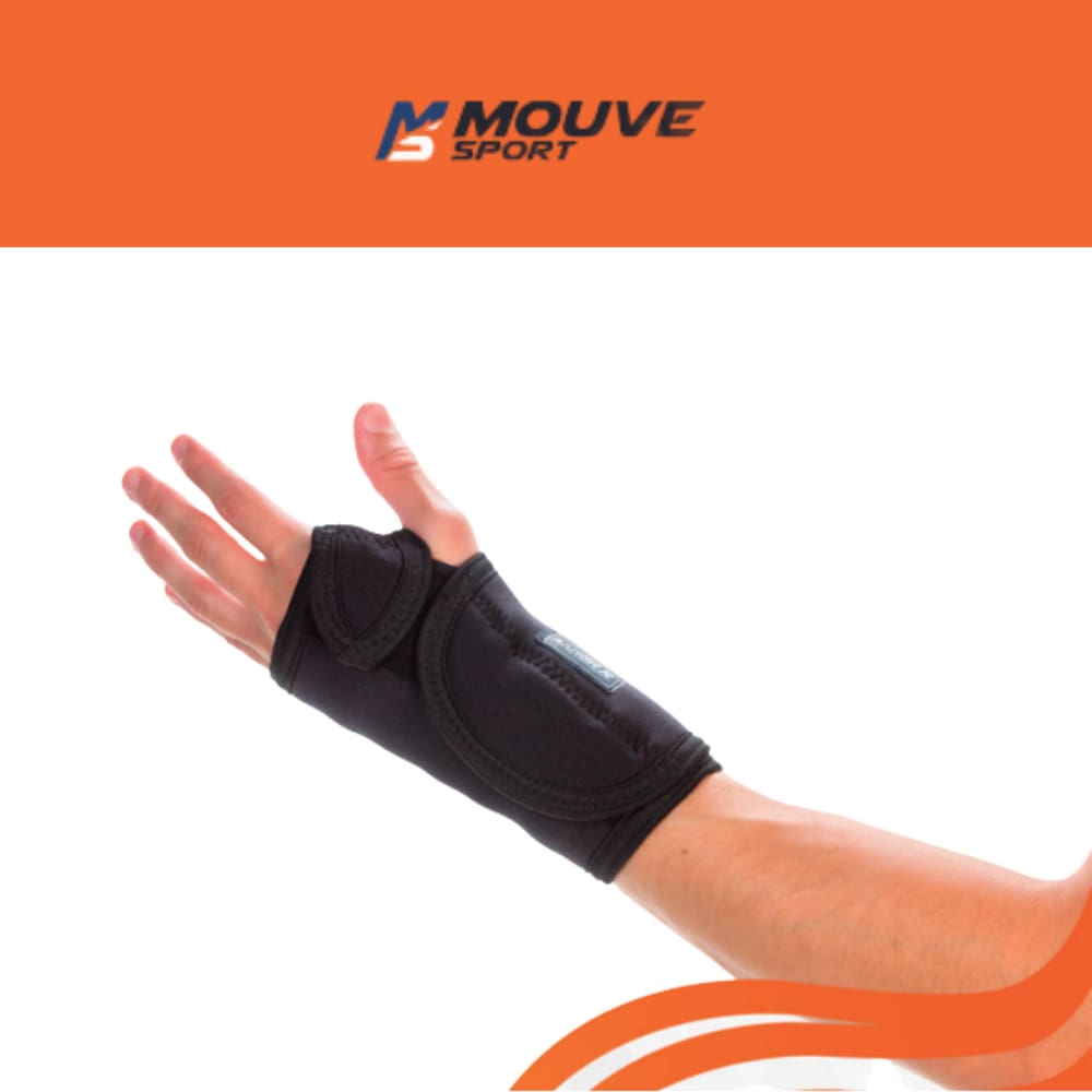 Munhequeira com Tala de Punho Bilateral Mouve Sport