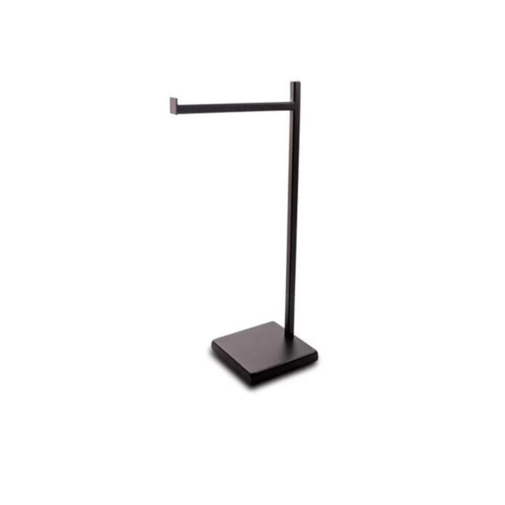Toalheiro Bancada Rodinox Aço Inox 304 360mm Preto