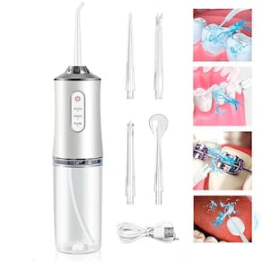 Irrigador Oral Bucal Recarregável - Limpeza Profunda 3 Jatos