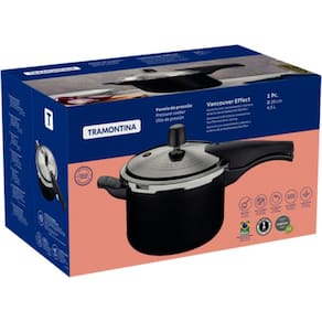 Panela de Pressao 4,5L Vancouver EFFECT Tramontina - 20591420 Preto
