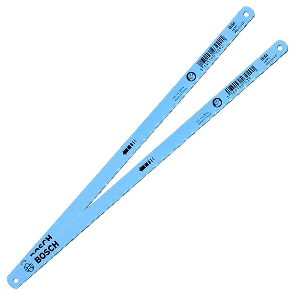 Segueta Bosch Bimetálica Flexível 1218 18 Dentes - Embalagem com 2 Unidades