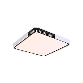 Plafon Nordecor Nita Quadrado 2419 Led Bivolt Branco