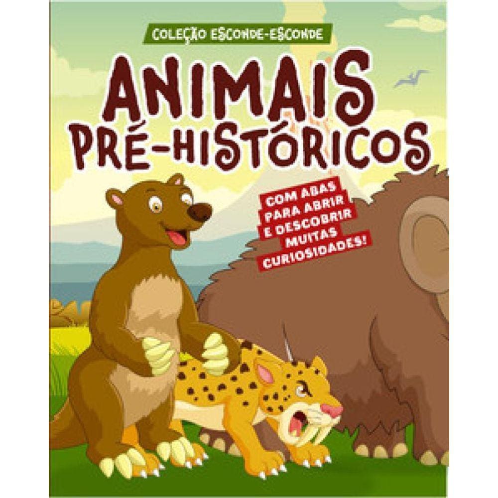 Coleção Esconde Esconde Animais Pré Históricos