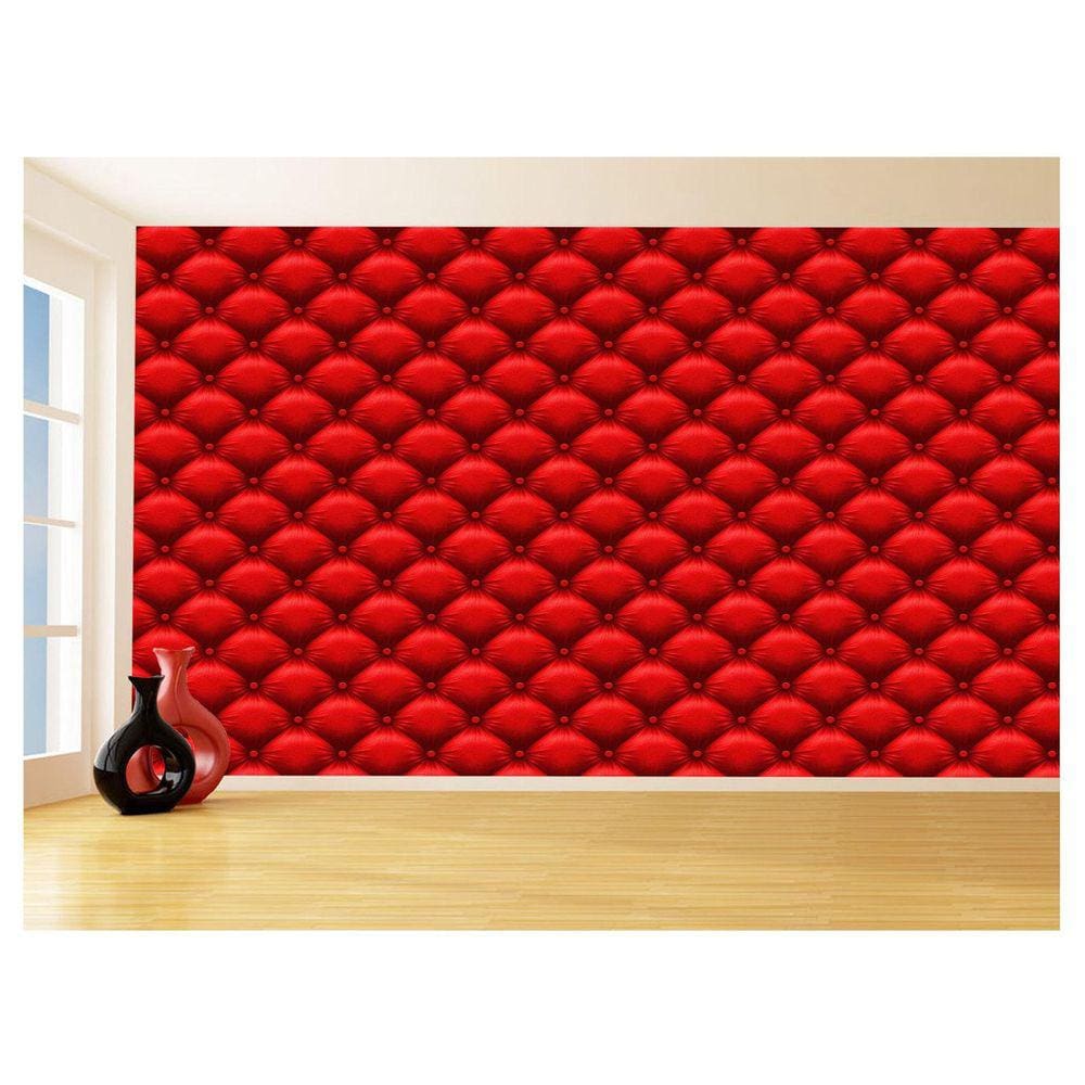 Papel De Parede 3D Estilo Tecido Capitonê Cores 3,5M Tcp08