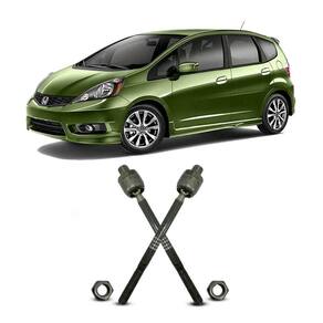 Par Barra Axial Suspensão Dianteira Honda Fit 2008 Até 2014