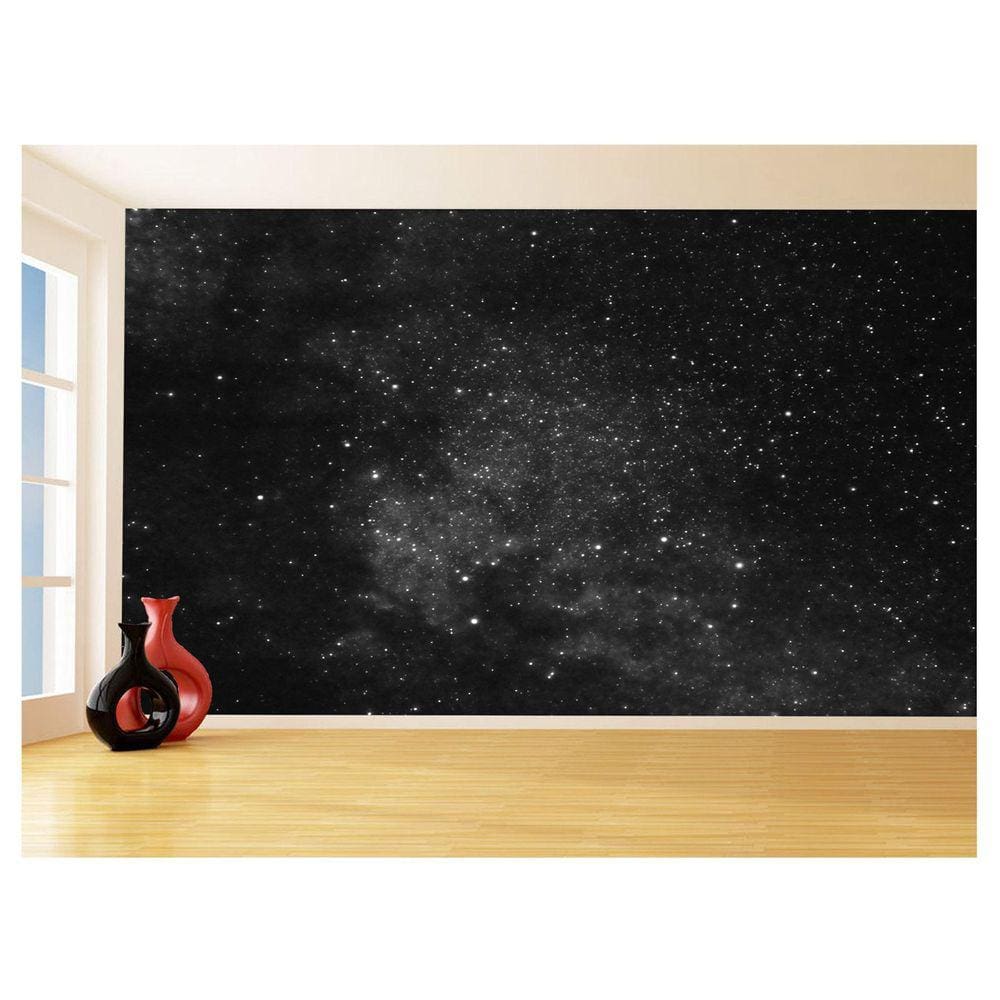 Papel De Parede 3D Espaço Estrelas Galáxia 3,5M Nsp110