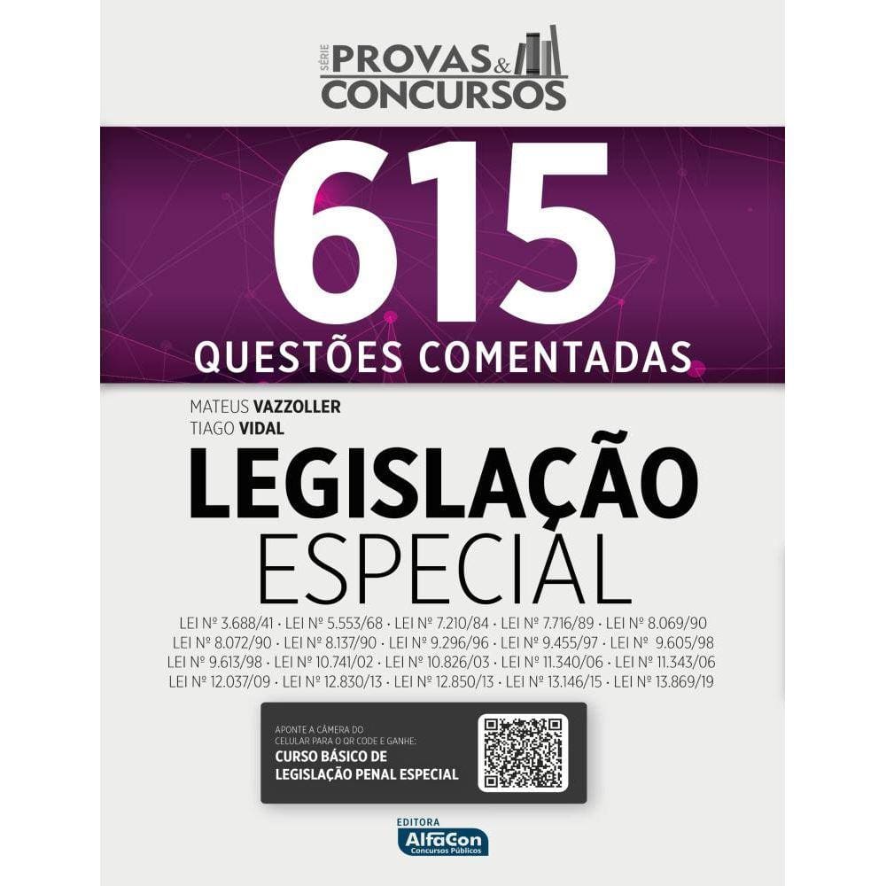 Série Provas & Concursos Legislação Penal Especial