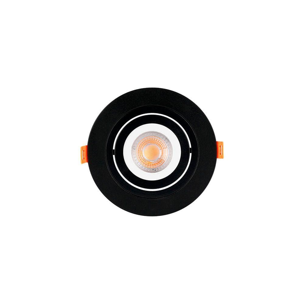 Spot de Embutir Plano Mbled para 1 Lâmpada MR16 Redondo