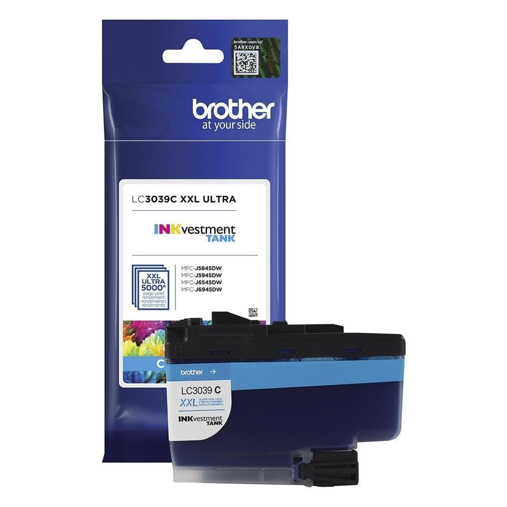 Cartucho de Tinta Brother LC 3039 C Ciano para MFC-J6545DW