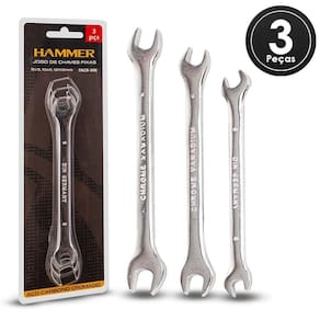 Jogo De Chave Fixa Hammer 03Pcs 08 A 13Mm Facr30k