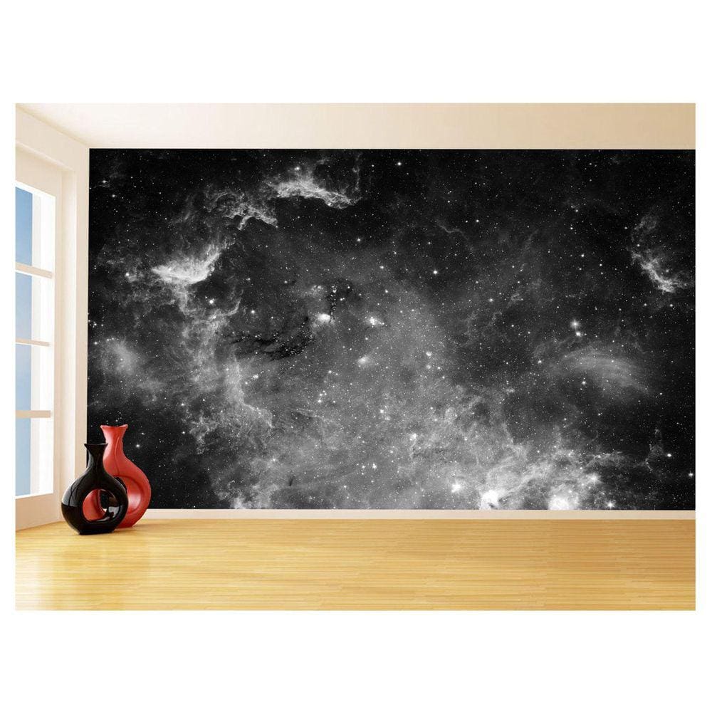 Papel De Parede 3D Espaço Estrelas Galáxia 3,5M Nsp126