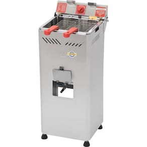 Fritadeira Industrial Comercial Profissional 18 Litros Água E Óleo Gabinete - Marchesoni