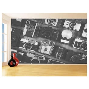 Papel De Parede Arte Fotografia Máquina Antiga 3,5M Tra99