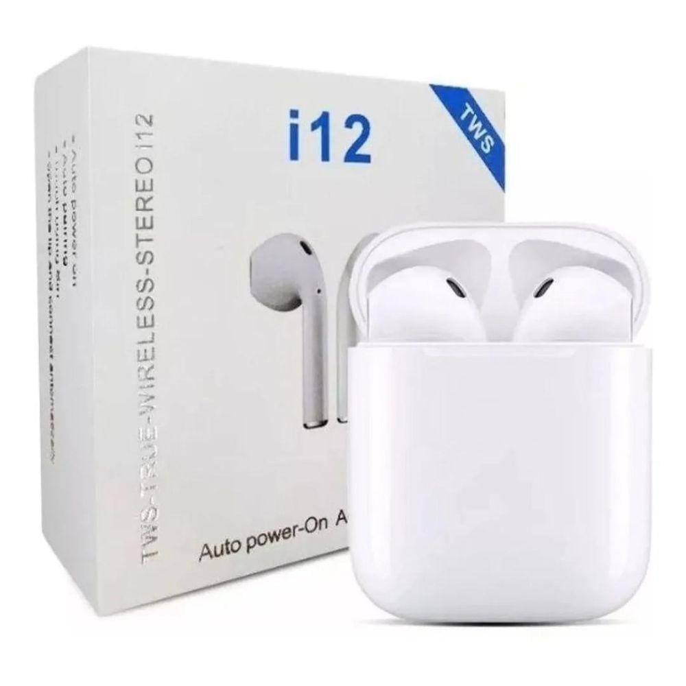 Fones De Ouvido I12 - Tws Bluetooth 5.0