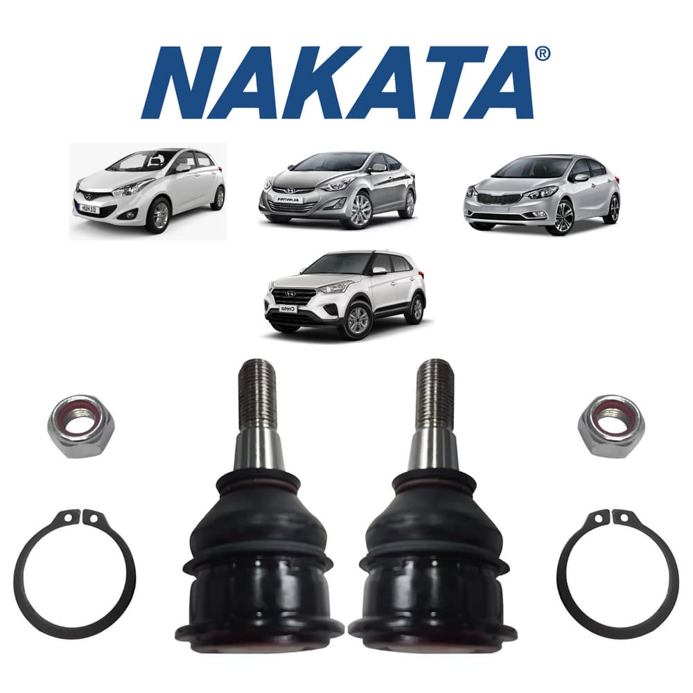 Pivô Suspensão Dianteiro Esq+Dir Nakata Kia Cerato 2013 A 2019