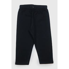 Calça Moletom Flanelado Preto Infantil Frio Elian Menina Bebê