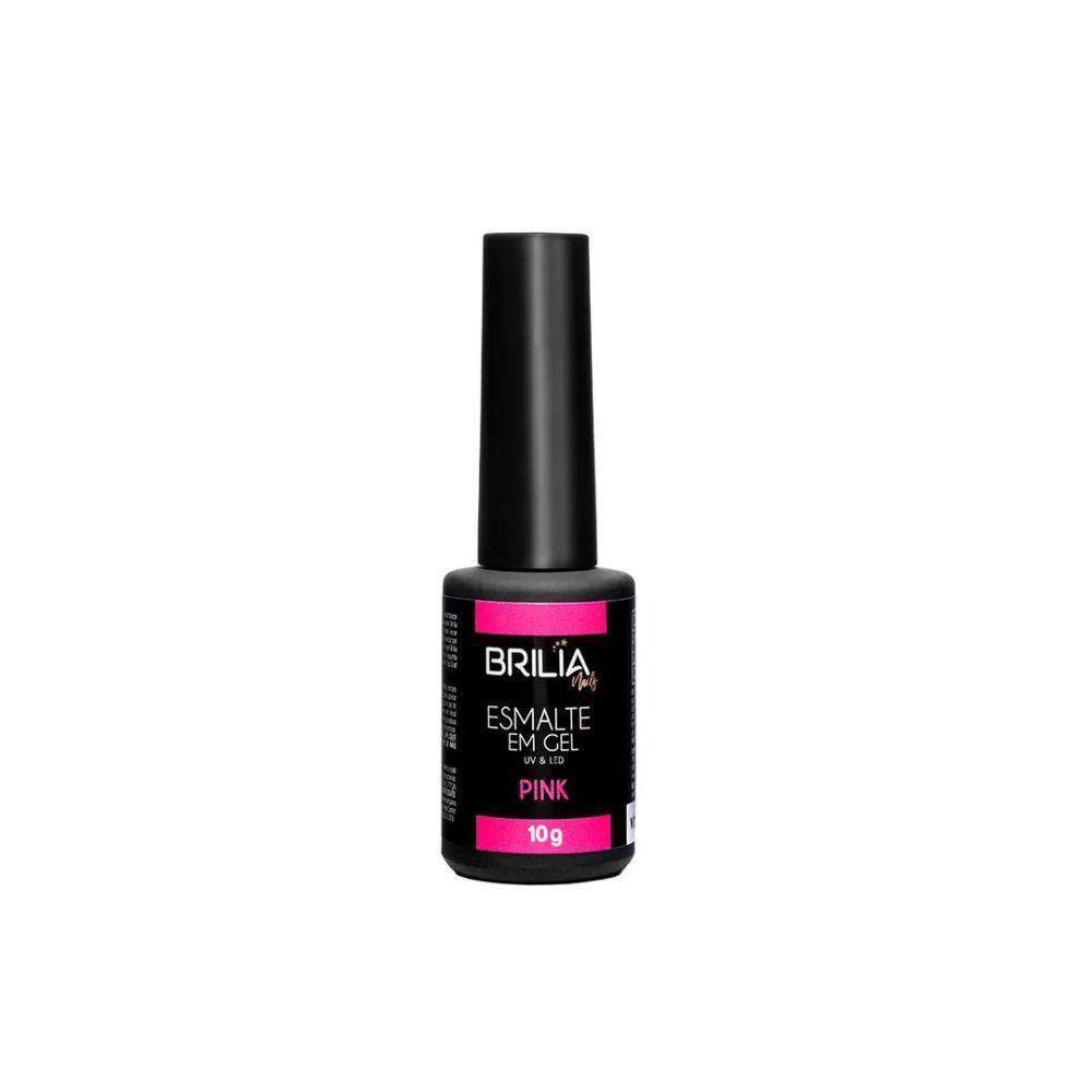 Esmalte em Gel Brilia Nails Pink Ballet 10g - Secagem 30s