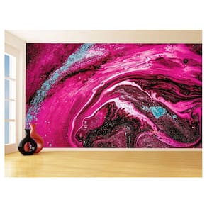 Papel De Parede 3D Estilo Marmore Tintas Cores 3,5M Mbr139