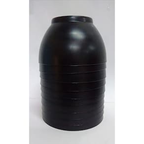 Kit 10 Prato Quadrado 10 Cumbucas 400Ml Preto -Melhor Preço