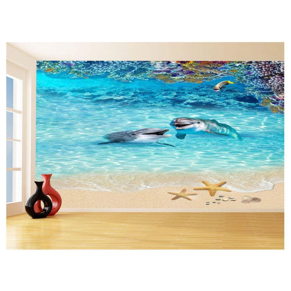 Papel Para Piso De Porcelanato Liquido Água 3,5M Flr29