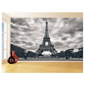 Papel De Parede Paris Torre Eiffel Sol Nuvens 3,5M Ncd298
