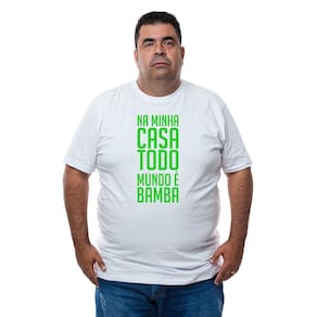 Camiseta Plus Size Masculina Algodao Frase Engraçada Carnaval Com Abridor De Garrafas