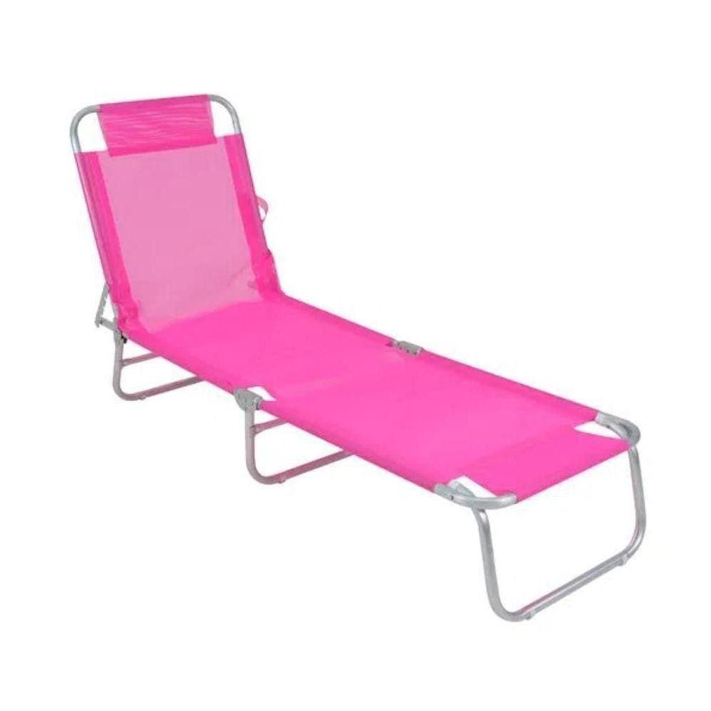 Cadeira Espreguicadeira Rosa Bel