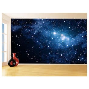 Papel De Parede 3D Espaço Estrelas Galáxia 3,5M Nsp101