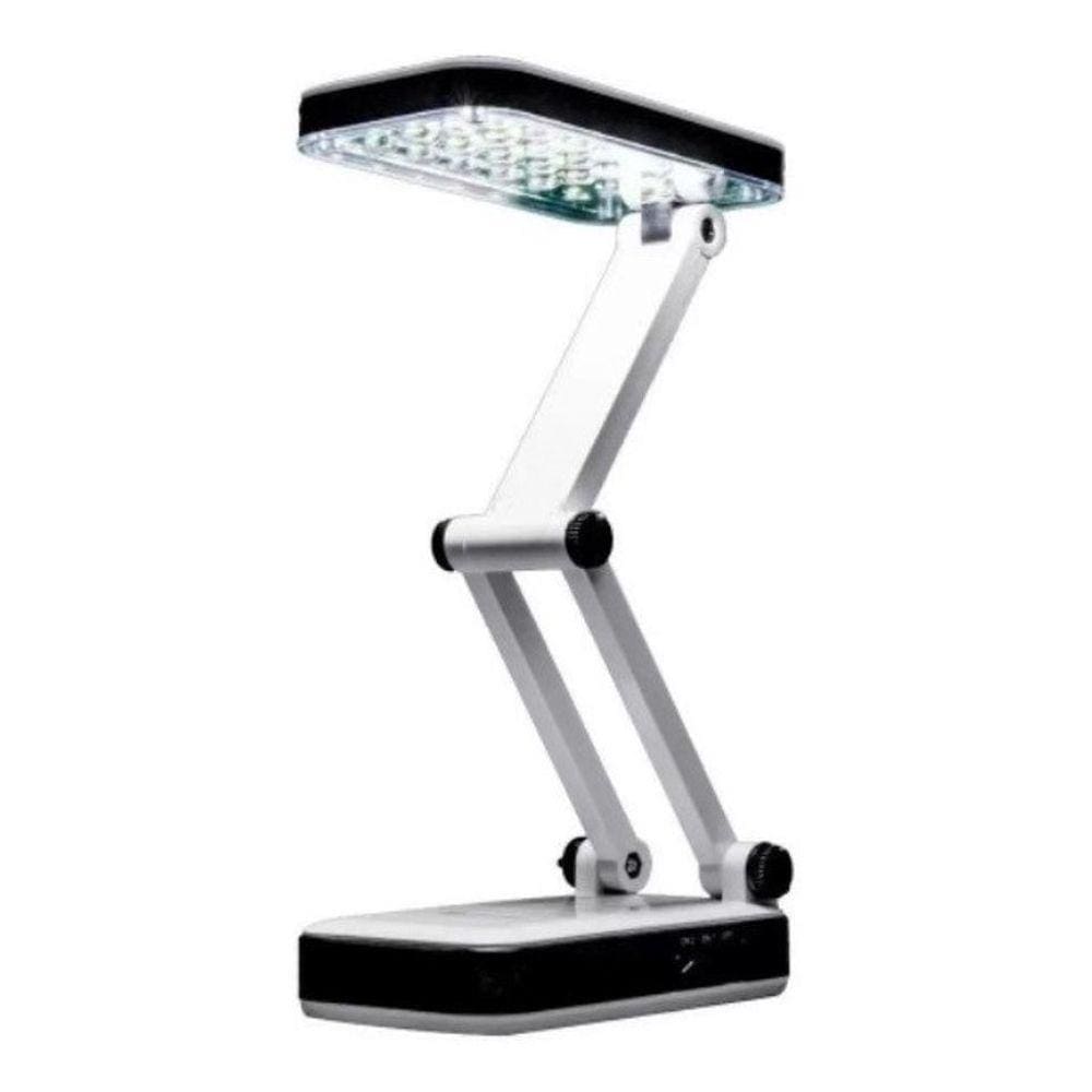 Abajur Luminária De Mesa Dobrável 24 Led Recarregável Lh-666