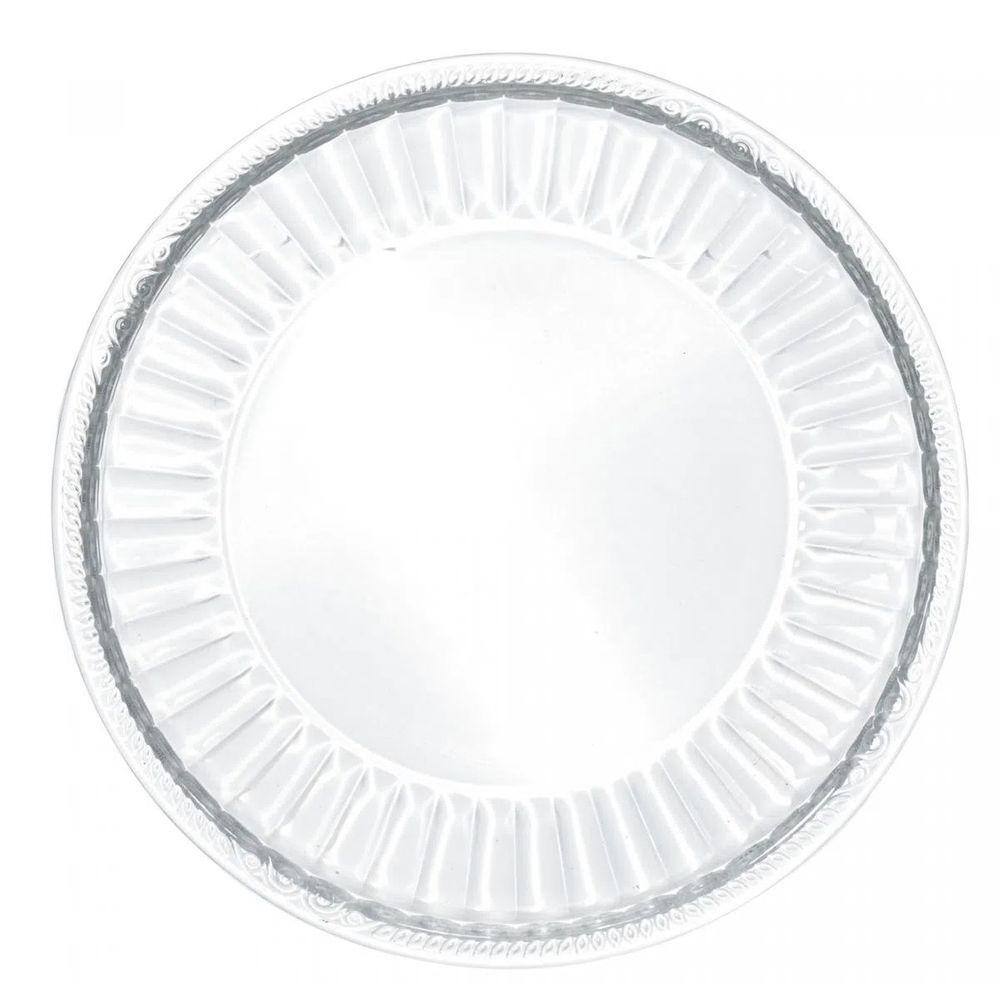 Prato Raso de Cristal Ecológico Imperial 27cm - Lyor