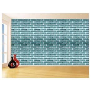 Papel De Parede 3D Tijolo Sala Tijolinho Vista 3,5M Xbr55