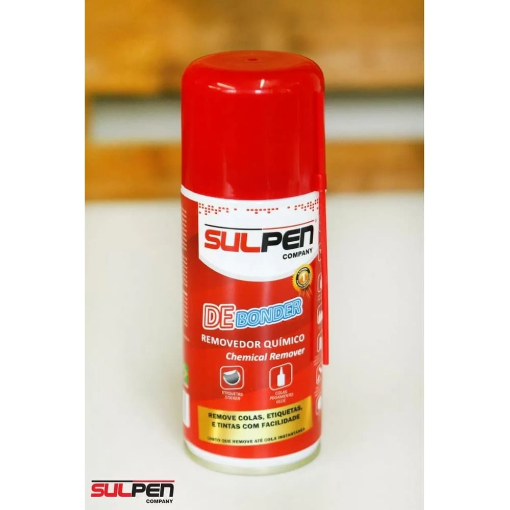 4un Removedor De Cola Instantânea Debonder 190ml Pro Sulpen
