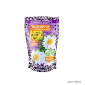 Sabonete Premisse Acai E Camomila 450Ml Refil C/03
