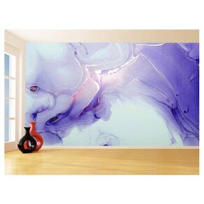 Papel De Parede 3D Estilo Marmore Tintas Cores 3,5M Mbr173