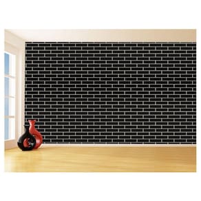 Papel De Parede 3D Tijolo Sala Tijolinho Vista 3,5M Xbr35