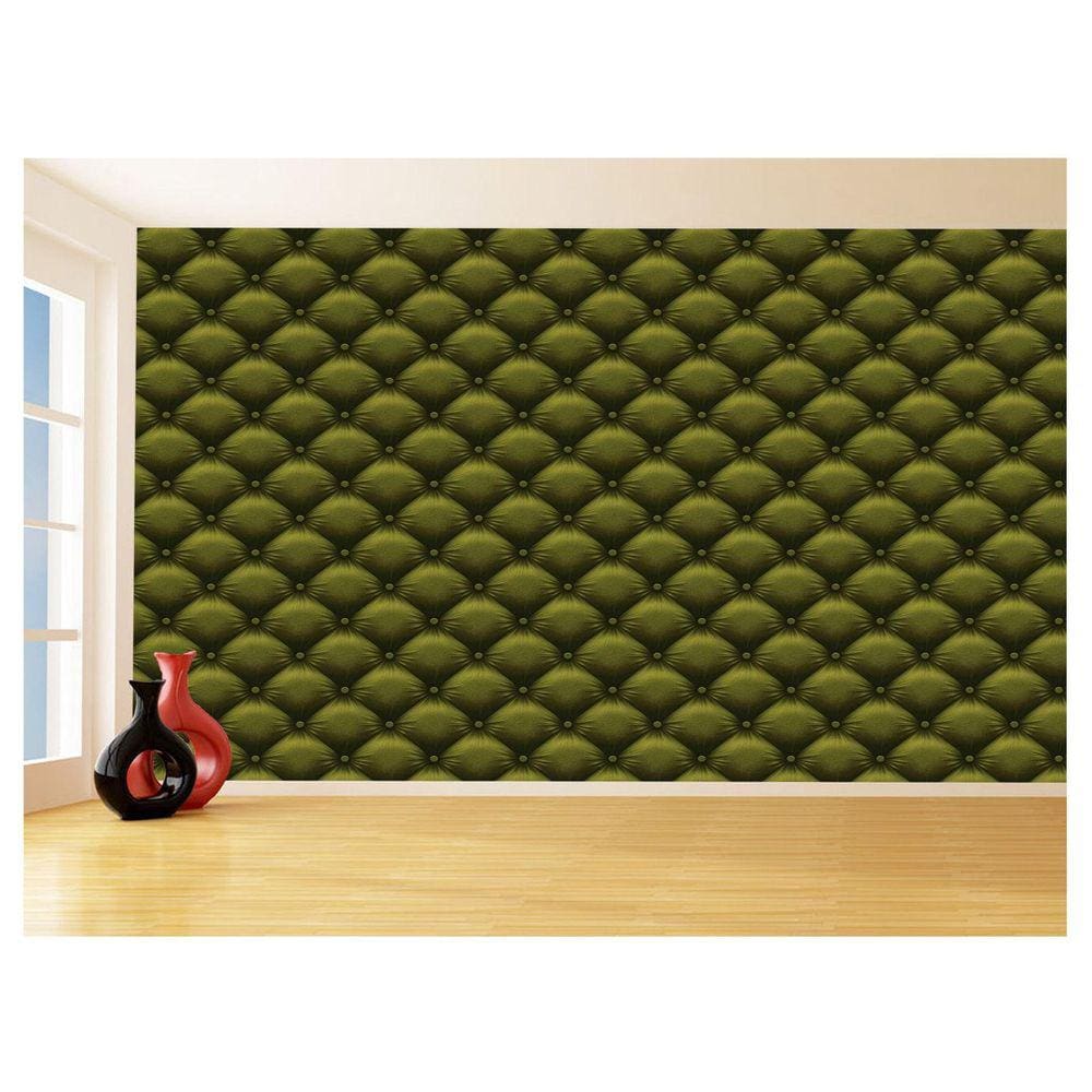 Papel De Parede 3D Estilo Tecido Capitonê Cores 3,5M Tcp75