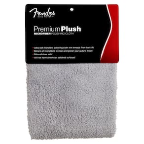 Flanela de Microfibra Polimento Fender Premium Plush Cinza