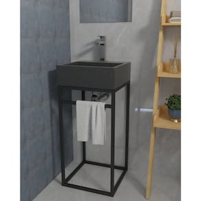Base Box Iron 40cm Preto Fosco
