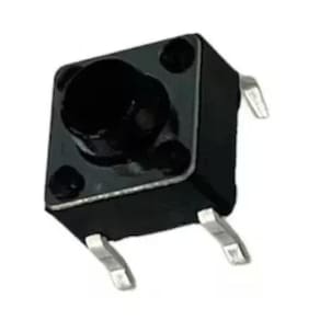 Chave Táctil 6X6 Knob 4,3Mm 4 Terminais