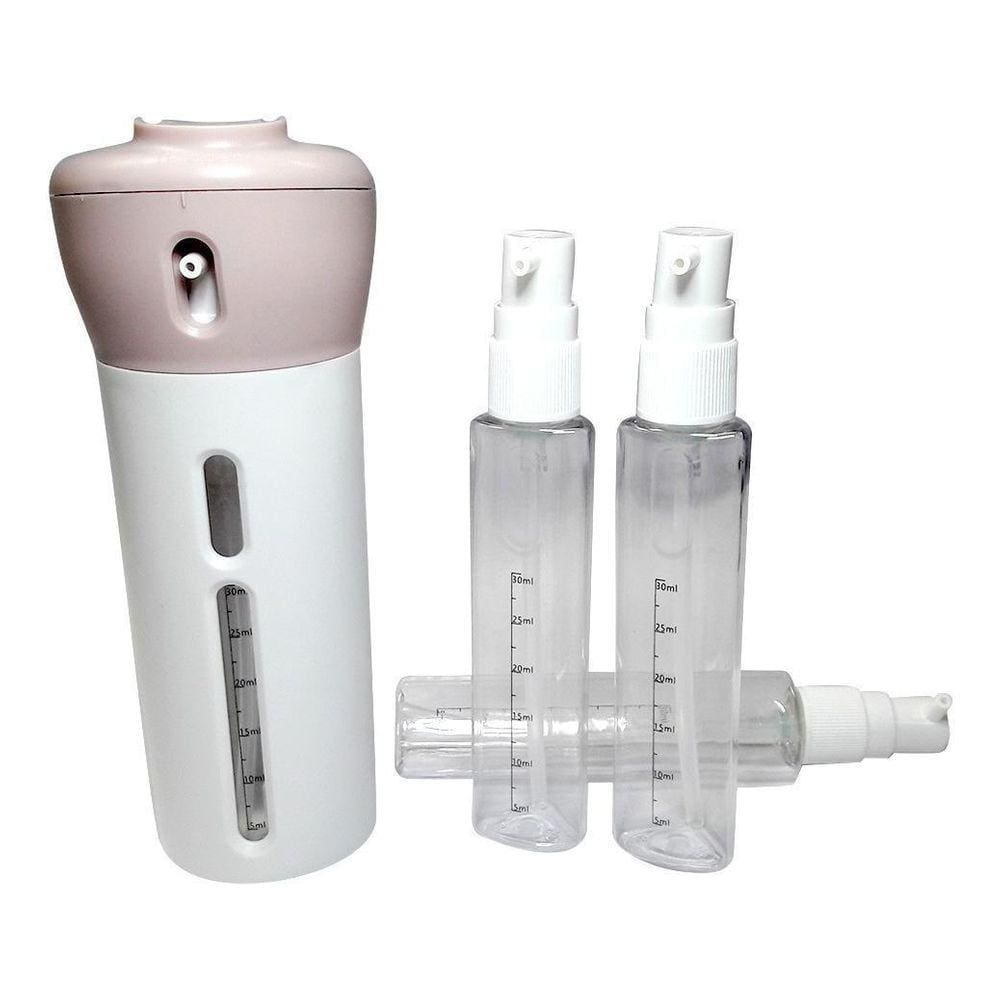 Garrafa de Viagem Inteligente 4 em 1 - Cinza, 170g